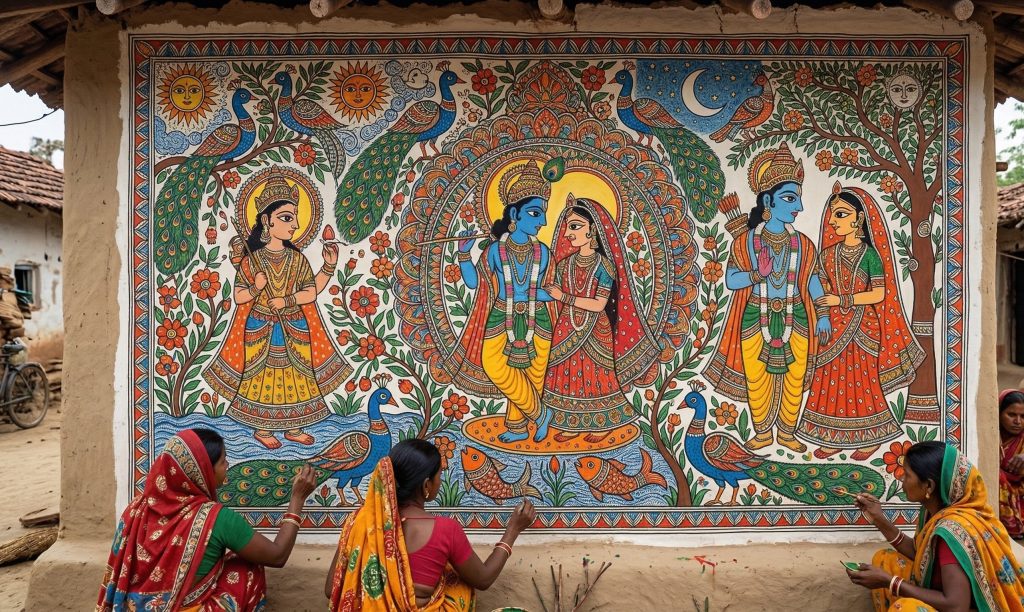Mithila painting