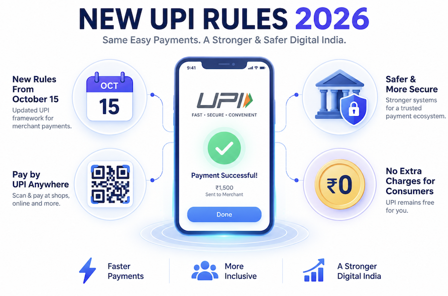 New UPI Rules From October 15, 2026: Will You Have to Pay Extra?